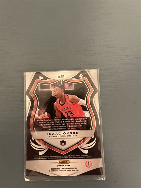 Isaac Okoro Panni Prizm Crusade Rookie Card Ebay