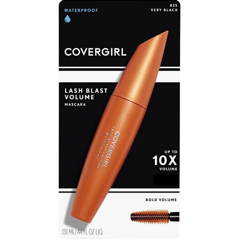 Covergirl Lash Blast Volume Waterproof Mascara 825 Very Black Each Woolworths