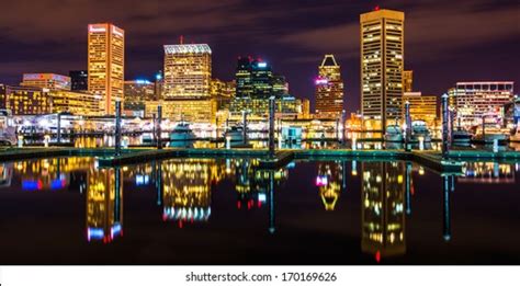 369 Baltimore skyline night Images, Stock Photos & Vectors | Shutterstock