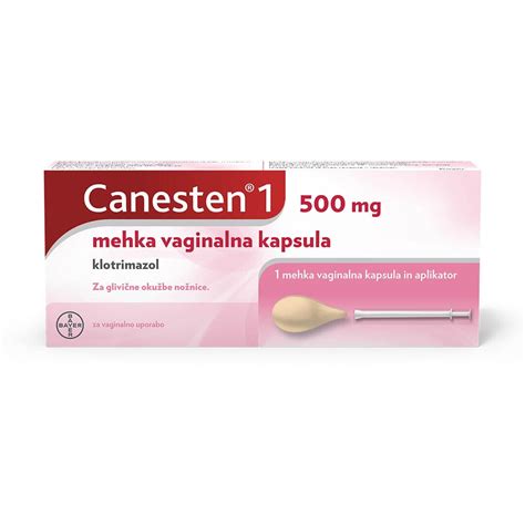 Canesten Mg Mehka Vaginalna Kapsula Kapsula Lekarna Ma Kovec