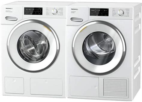 Miele Front Load White Laundry Pair With Wxi860wcs 24 Smart Compact