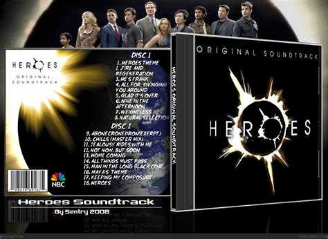 Viewing full size Heroes Original Soundtrack box cover