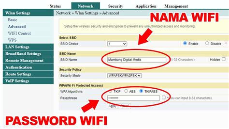 Cara Mengganti Nama Dan Password Wifi Indihome Fiberhome Youtube