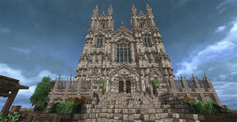 My Cathedral Build in Conquest Resource Pack! : r/ConquestResourcepack