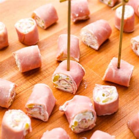 Ham Roll Ups Ham Rolls Tasty Made Simple