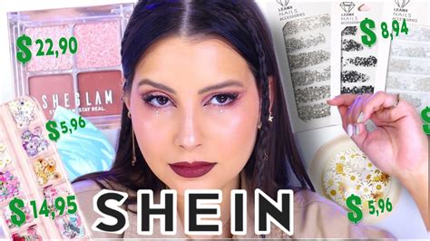 Testando Comprinhas De Maquiagens Da Shein Sheglam Youtube