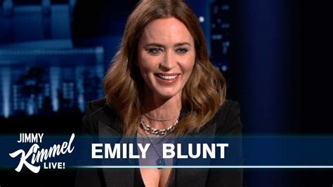 Emily Blunt on Her Horrible First Kiss, Quarantine with Kids & A Quiet ...