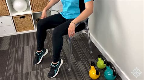 Seated Calf Raises And Marching Covid Physical Therapy Exercises