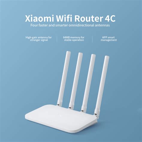 Router Xiaomi 4c High Speed 300mbps