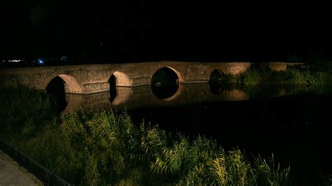 Se estrena la nueva iluminación ornamental del Puente Viejo de Talavera