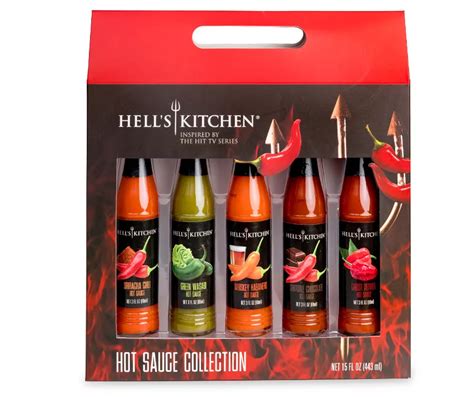 Maud Borup Hell S Kitchen Hot Sauce 5 Pack Big Lots