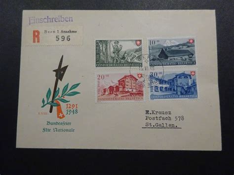 Pro Patria Fdc Deutsch Selten Kaufen Auf Ricardo