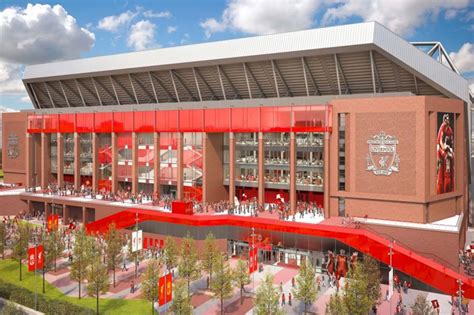 The Anfield Dugout Artists Impression Of New Main Stand Hospitality