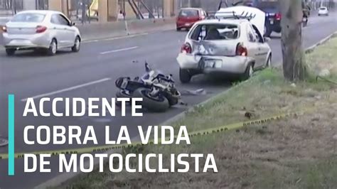 Muere Motociclista Tras Impactarse Con Veh Culo Descompuesto En Av