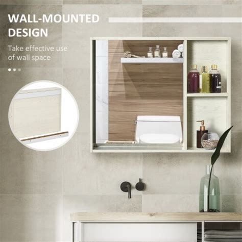 Wall Mounted Medicine Cabinet with Mirror, Shelf, Bathroom Cabinet ...