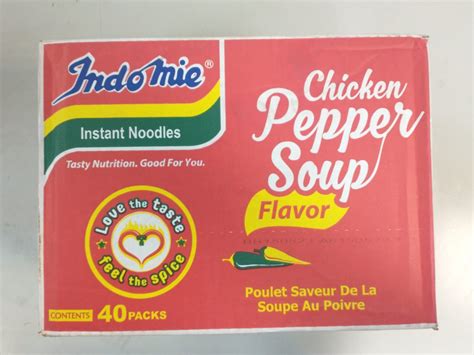 Indomie Instant Pepper Soup Chicken Noodles CASE Of 40 PACKS