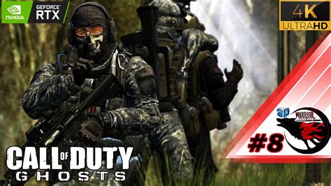 Call Of Duty Ghosts Gameplay Walkthrough Part 8 [4k 60fps Pc Ultra] No Commentary Full Game