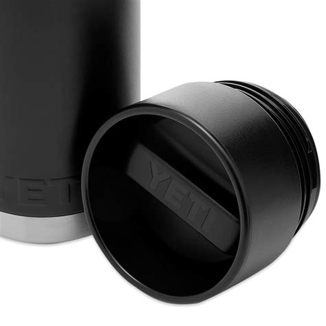 YETI 12oz Insulated Bottle With Hot Shot Cap Black END Europe