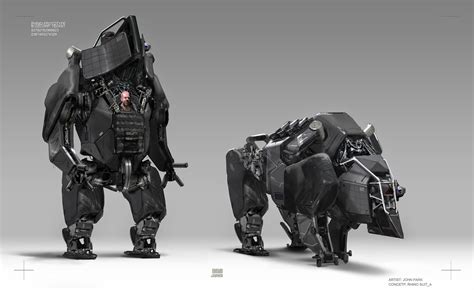 The Amazing Spider-Man 2 Rhino Concept Designs by John Park | Concept ...