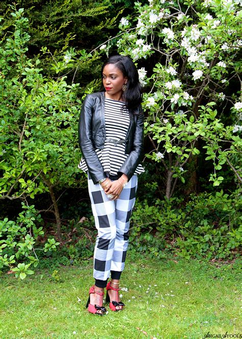 HOW TO WEAR STRIPES AND CHECKS - OUTFITS