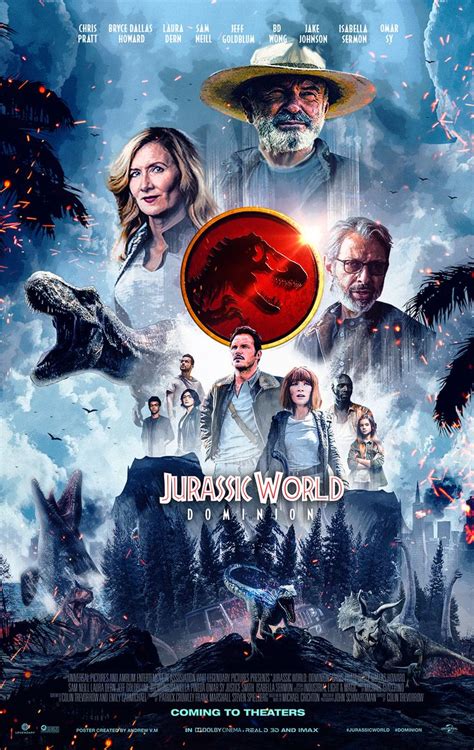 Jurassic World Dominion DVD Cover Art