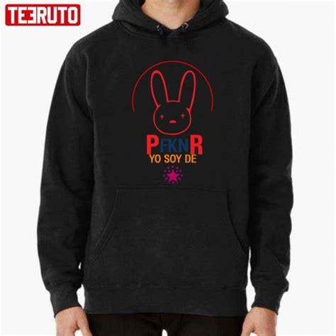 Bad Bunny Logo Yo Soy De P Fkn R Unisex T Shirt Teeruto