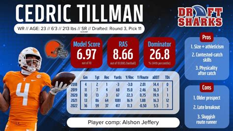 Cedric Tillman Dynasty Fantasy Football Value Draft Sharks