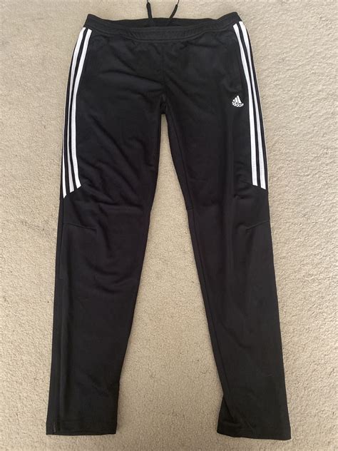 Adidas Climacool Pants 3 Stripes Women Large Gem