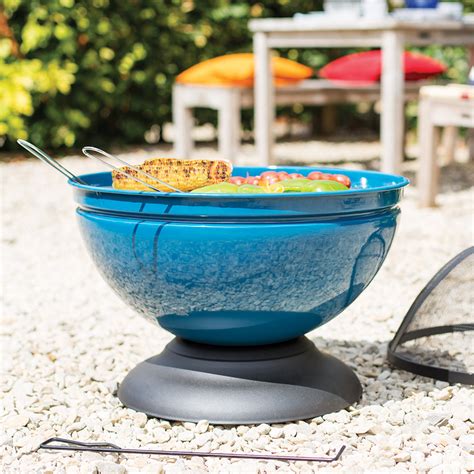 La Hacienda Globe Enamelled Fire Pit Review Good Housekeeping Institute