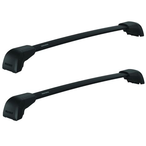 Yakima BaseLine FX Roof Rack Package Fits Bare Roofs Black Racks