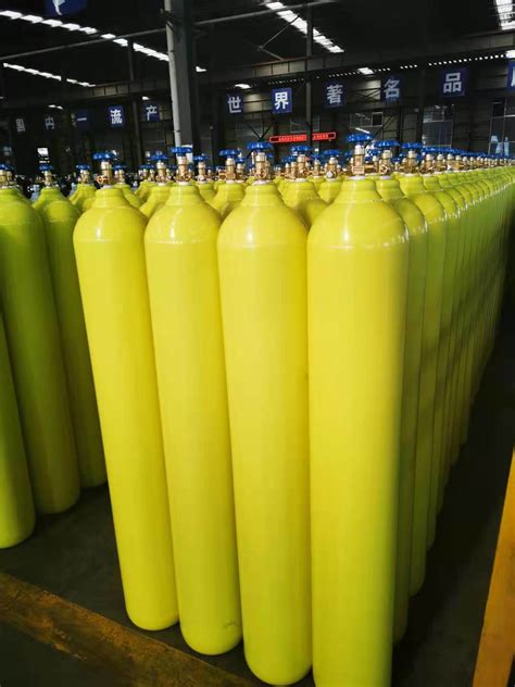 40L230bar ISO Tped High Pressure Vessel Seamless Steel Nitrogen