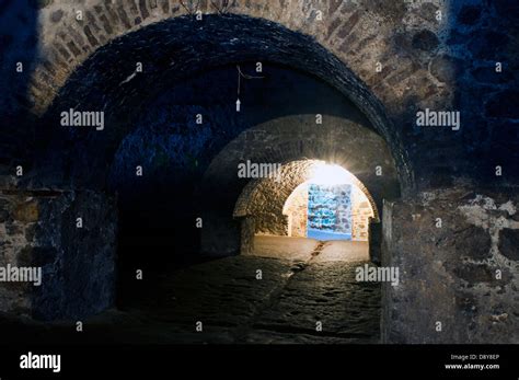 Slave Dungeon Cape Coast Castle Cape Coast Ghana Africa Stock Photo