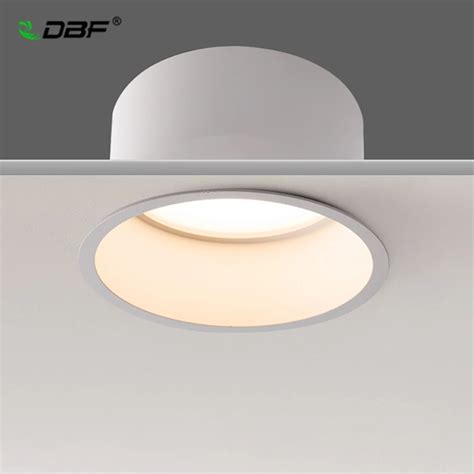 Dbf Beam Angle 60 Degrees Recessed Led Downlight 5w 7w 12w 15w