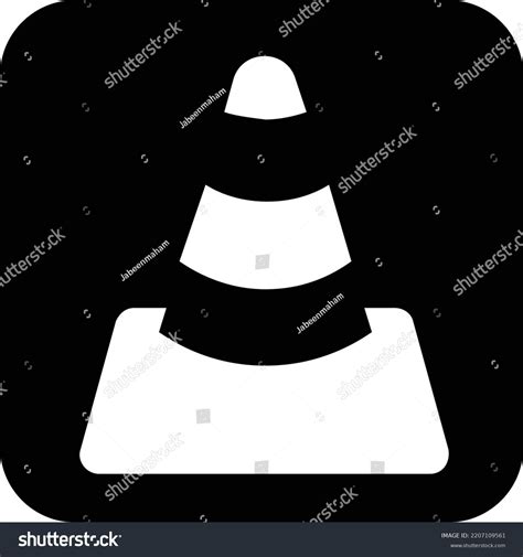 Vlc Logo Player Icon Website App Stock Vector (Royalty Free) 2207109561 | Shutterstock