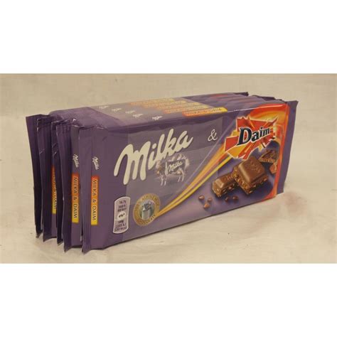 Milka Schokoladen Tafel Daim X G Milkaschokolade Mit Daim