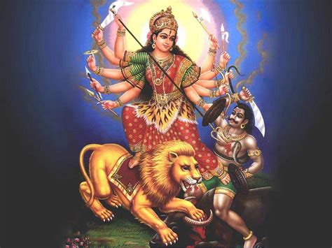 God Durga HD Wallpaper - WallpaperSafari