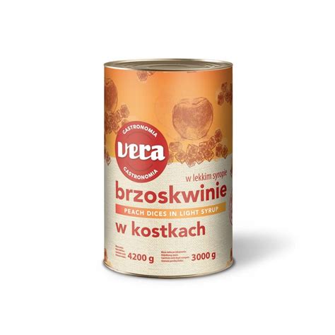 Brzoskwinie W Kostkach 4200 G VERA 13688770122 Allegro Pl