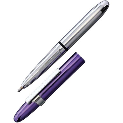 Fisher Space Pen Bullet Pr Black Ink Medium Point Cartridge Purple