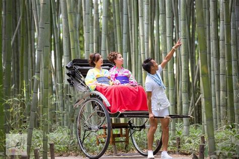 2023 Kyoto Arashiyama Rickshaw Tour With Bamboo Forest