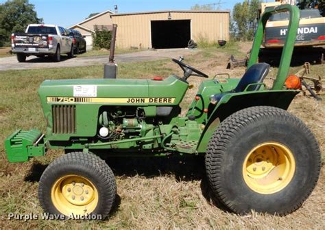 1985 John Deere 750 Mfwd Tractor In Kansas City Ks Item Ds1416 Sold