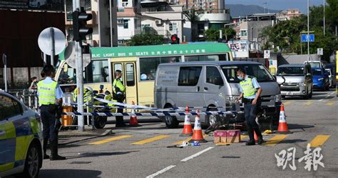 七旬翁元朗騎單車過馬路捱撞不治 1014 20231012 港聞 即時新聞 明報新聞網