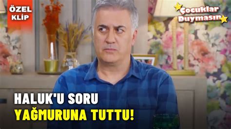 Merve ile Orçun HALUK U SORU YAĞMURUNA TUTTU Çocuklar Duymasın Özel