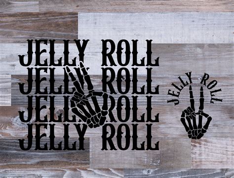 Jelly Roll Svg, Jelly Roll Png - Etsy