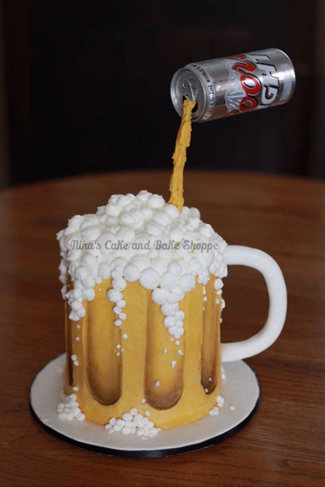 Coors Light Beer Mug Gravity Cake Birthday Cake Birthday Cake Beer