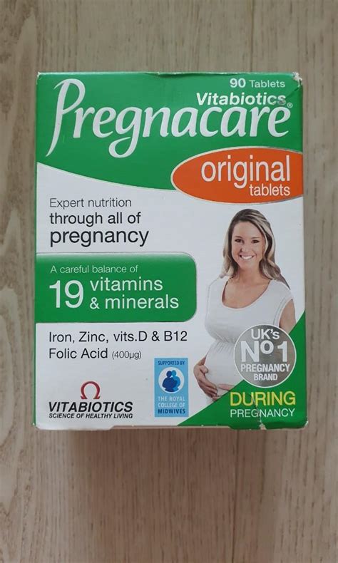 Vitabiotics Pregnacare Original Tablets During Pregnancy 90 Tablets