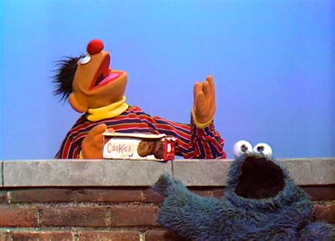 Cookie Monster and Ernie - Muppet Wiki