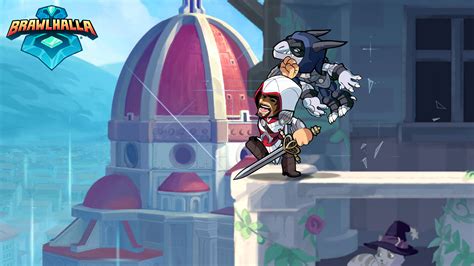 Ubisoft S Fighting Game Brawlhalla Adds Assassin S Creed Heroes Ezio