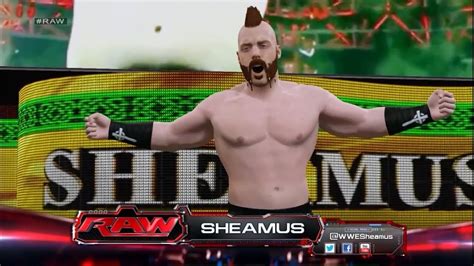 Wwe 2k15 Sheamus Updated Heel Entrance Youtube