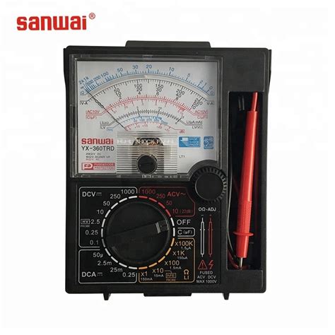 Yx 360 Trd Analog Multimeter With Function Of Current Voltage Resistance Capacitance Decibel