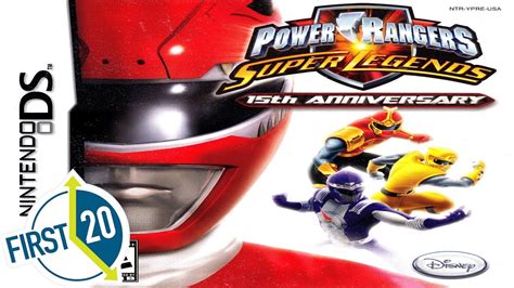 First 20 Minutes Power Rangers Super Legends [nds] Youtube